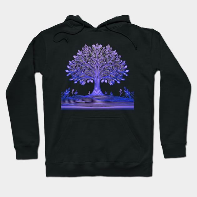 Amethyst Tree T-Shirt Design. Hoodie by TSHub